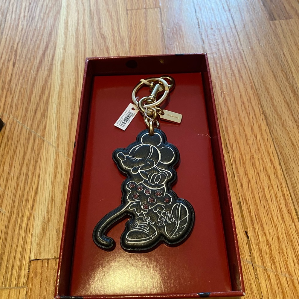 Coach x Disney Minnie Mouse Keychain
